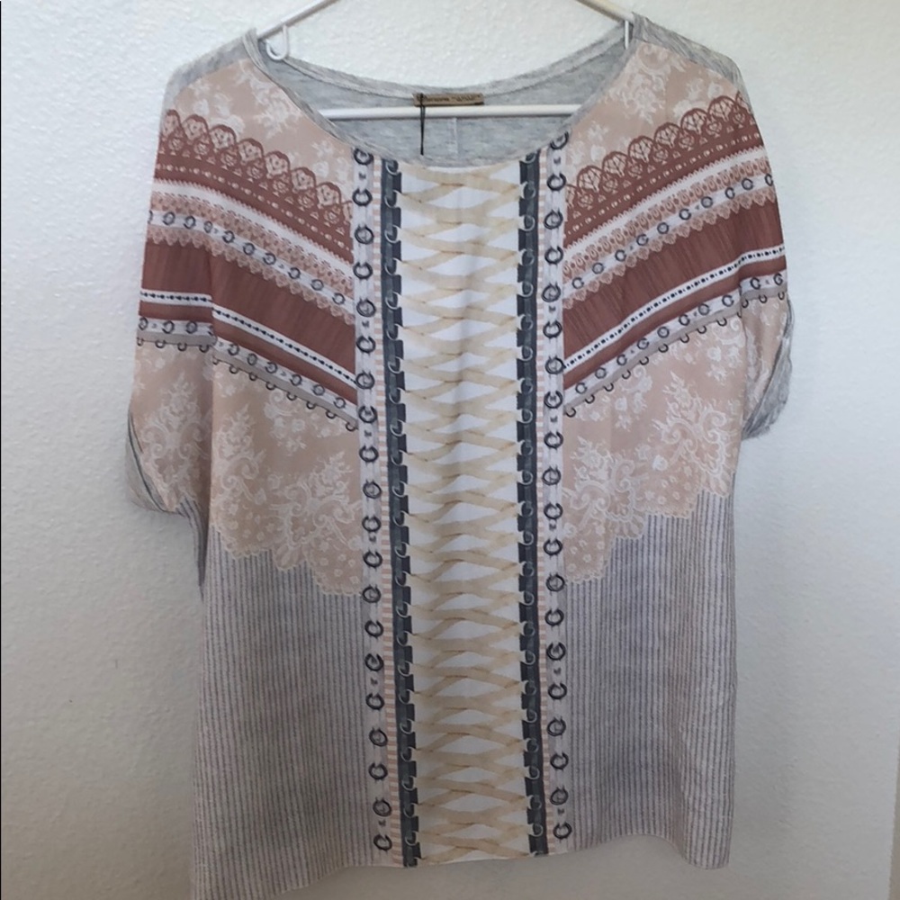 Women Zara corset shirt